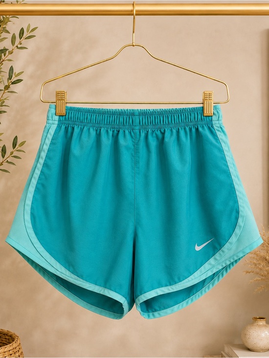 Nike Pants - Nike Dri-FIT Tempo Turquoise Running Shorts Women’s Small Teal Athletic